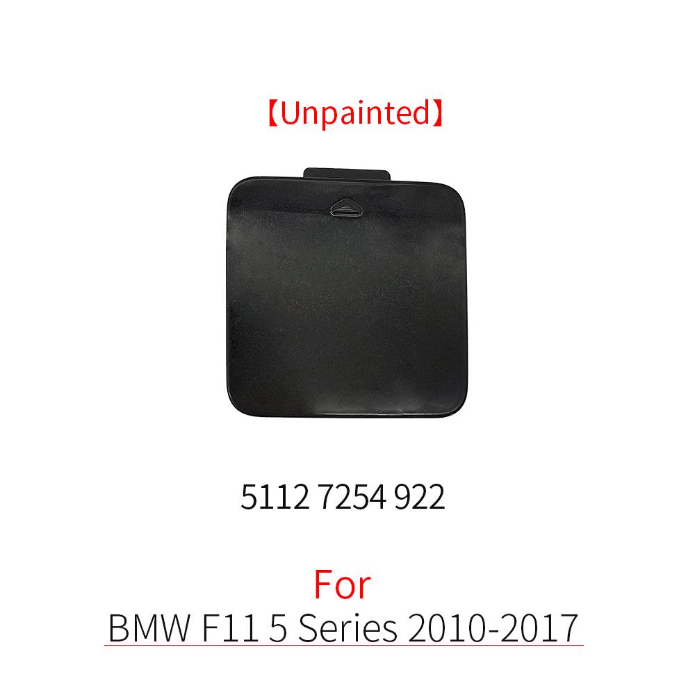 Für BMW F11 Auto Hinterer Stoßfänger Abschlepphaken Abdeckung Kappe Schwarz Für BMW 5er Kombi 520 525 530 540i 51127254922