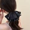White/Black Hair Accessories, Elegant Camellia Fabric Hair Bands And Hair Accessories