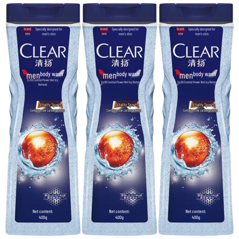 Clear Men Balance Oil Control Energetic Sports Body Wash