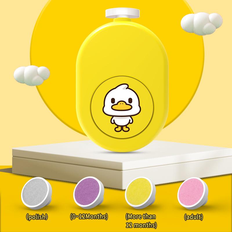 

Электрический триммер для ногтей Dr.isla Baby, детский полировщик ногтей, набор для ухода за детьми, маникюрный набор, триммер для ногтей, кусачки для новорожденных жёлтый