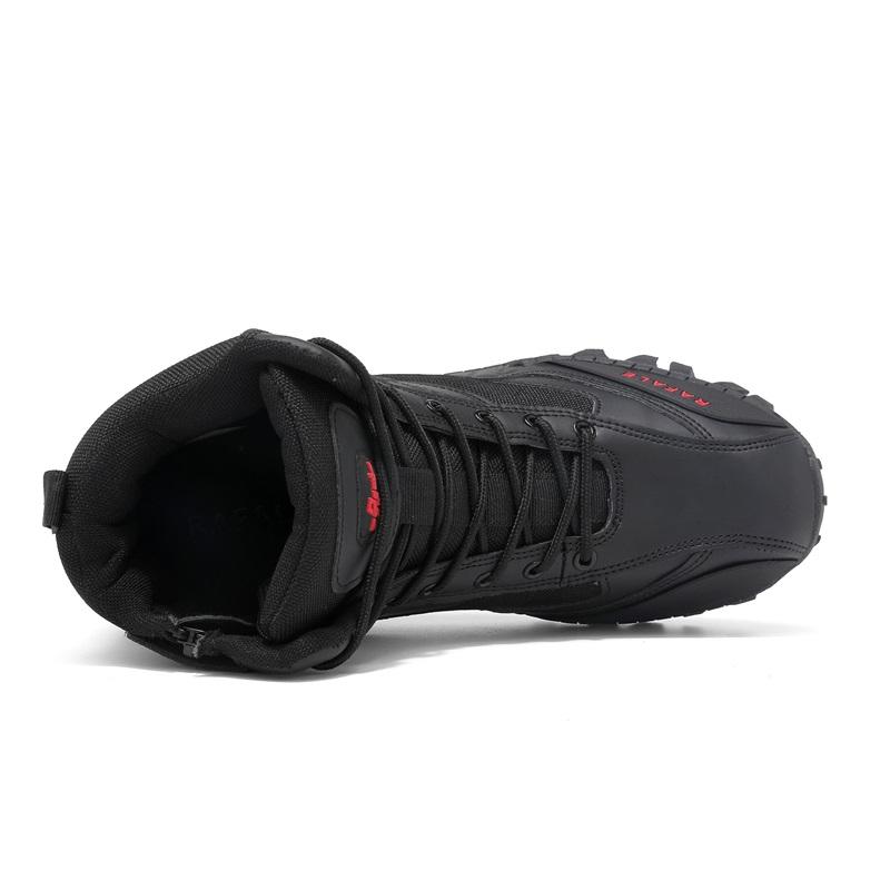 Stivali Tattici Militari da Uomo Taglie Forti 39-46 Forze Speciali Taglio Alto Esercito Combattimento nel Deserto Colore Sabbia Pelle Scarpe da Lavoro