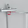 Thermostatic Shower Faucet Mixing Valve Thermostatic Faucets Shower Bathroom Combination Water Mixer Bathtub Faucet with Handle