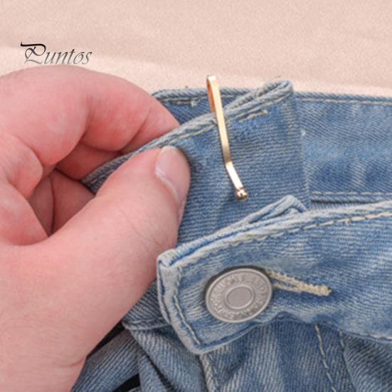 Waist Tightener Set 10Pcs for Pants, Reusable Cincher Clip Slimming Buckle Loose Jeans, No Sewing Adjustable Waistband Skirts Invisible