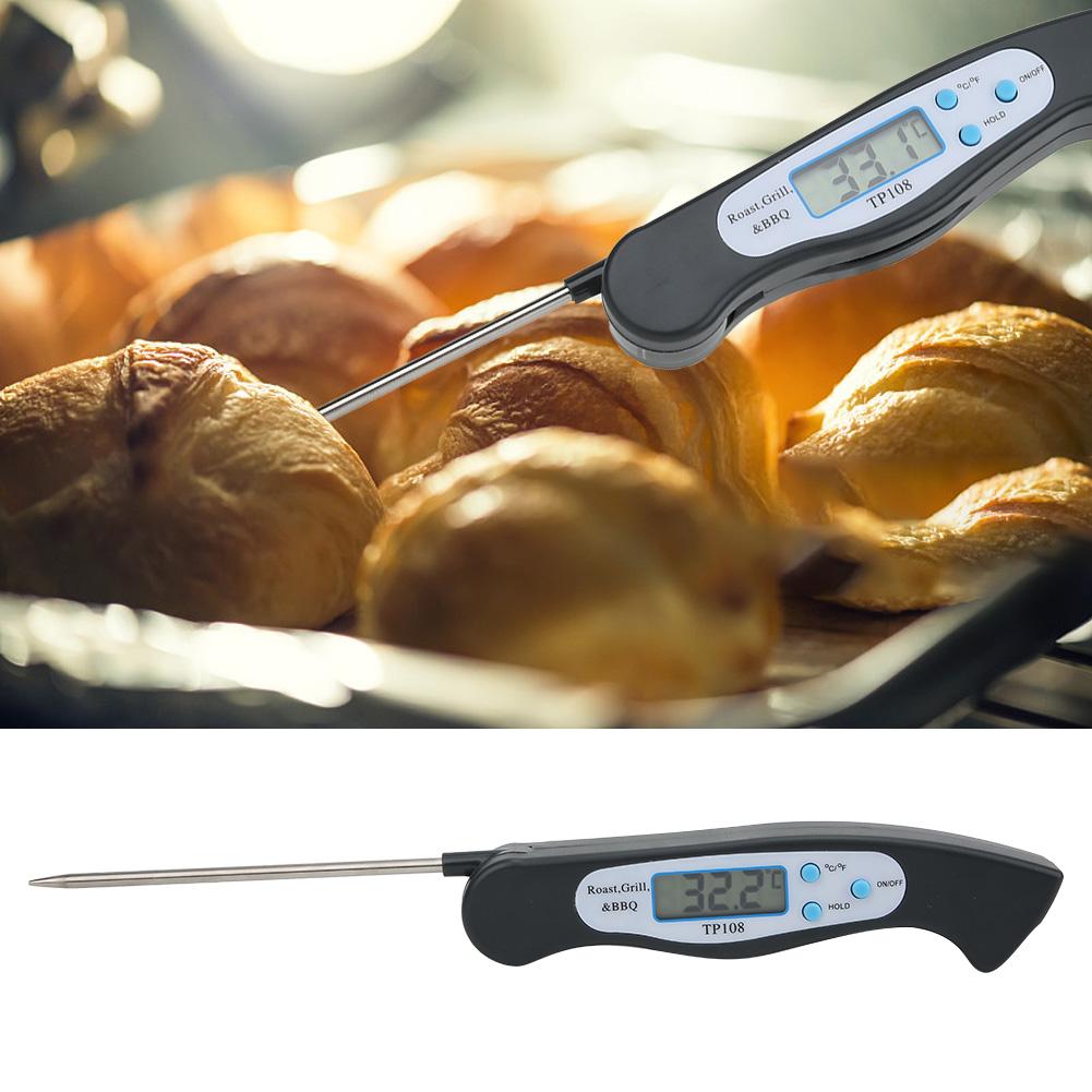 Portable Digital Thermometer 50~+300 Celsius X0.1 Celsius Auto Sleep Function for Multiple Occasions