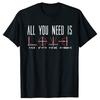 All You Need Is Love Valentines Day Math Algebra Men Women T-Shirt Unisex Summer Streetwear Tops Print Camiseta Hombre