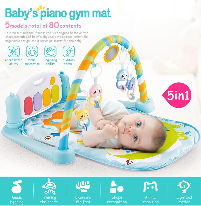 baby foot piano mat