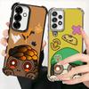V-Valorant Cute Catoon Plating Phone Case For Samsung A17 A07 A37 A57 A16 A56 A15 A55 A14 A54 A13 A53 A26 A36 A25 A35 A24 A34 A2