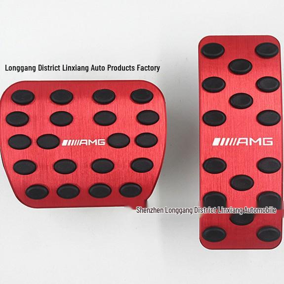 Kompatibel mit 16-17 A-Klasse, 16-17 B-Klasse, GLA, CLA bohrfreies Aluminiumlegierungs-Gaspedal.