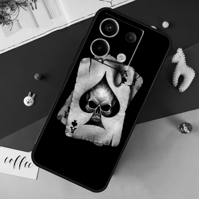 Poker Playing Card Case For Xiaomi Redmi Note 14 12 11 10 13 Pro 15 Pro Plus Redmi 15 14C 10C 12C 13C 15C Cover