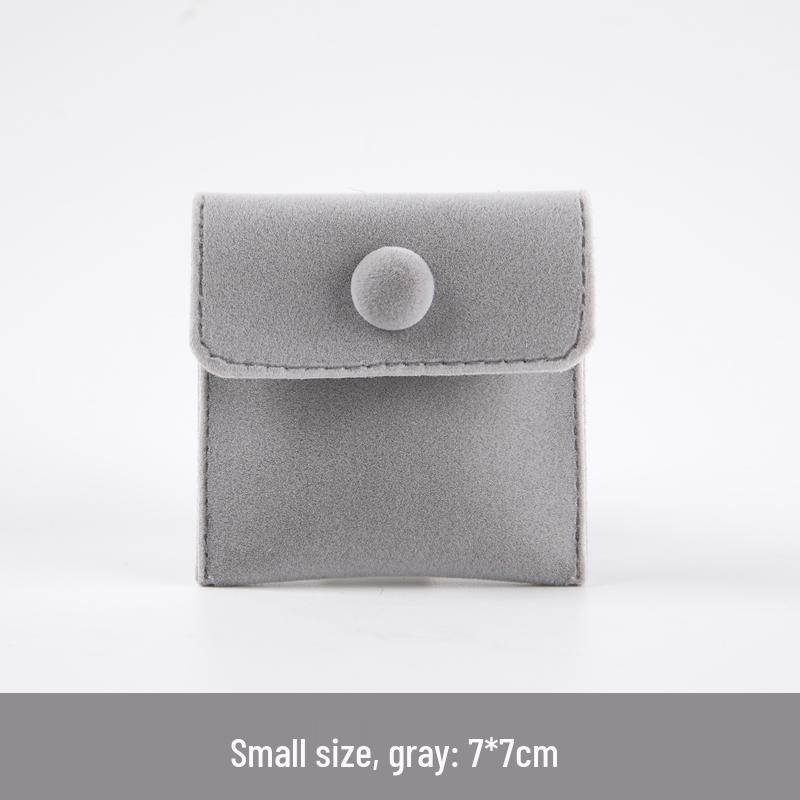 

Flocking Snap Button Bags for Jewelry, Rings, Necklaces, Earphones, Coins, Antiques, and More.