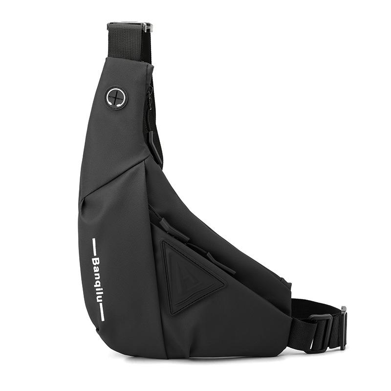 New men's messenger bag casual men's bag trendy shoulder bag outdoor travel mobile phone bag close-fitting backpack men