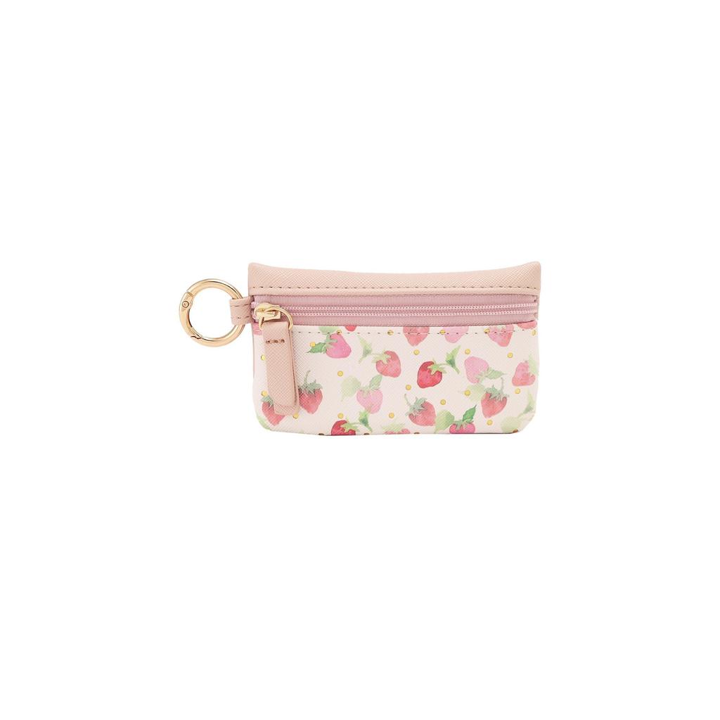 Afternoon Tea Living JS21 Strawberry Multi-Case with Carabiner, White