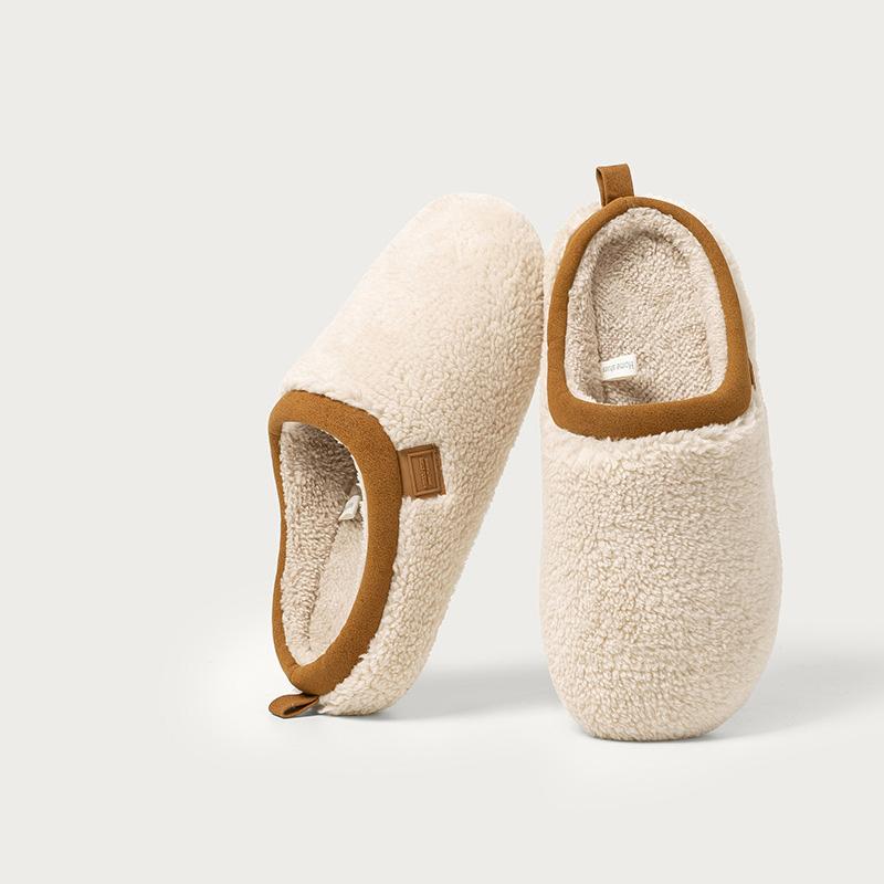 Fashion Crestar Winter Fuzzy Slippers For Women Soft Cozy Indoor Plush Flat Shoes Warm Fur Fuzzy Slides Slip On Furry Cotton Slippers