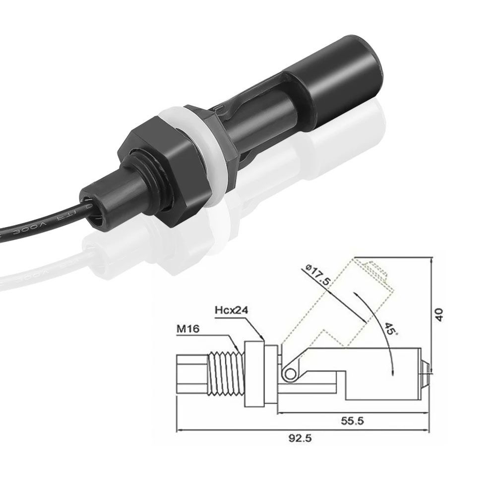 1Pcs Stable Float Switch High Sensitivity Liquid Level Sensor  for Tank Pool Gardening Aquariums
