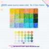 Full Set of 221 Fusion Bead Colors: DIY Puzzle Toy for Children's Early Learning