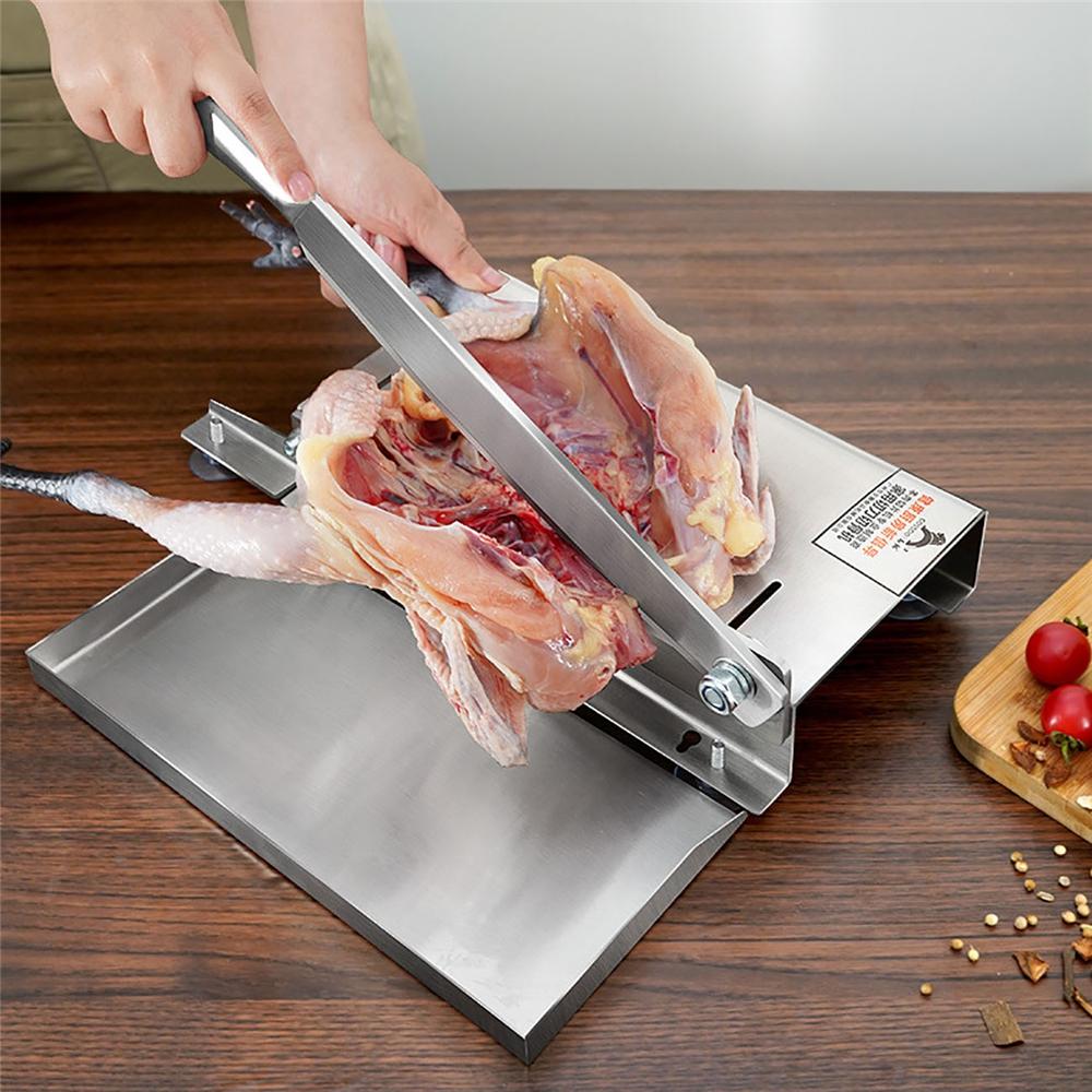 Household Frozen Meat Manual Slicer Minced Lamb Bone Meat Cutter Chicken Duck Fish Cutting Machine Hot Pot Kitchen Tools
