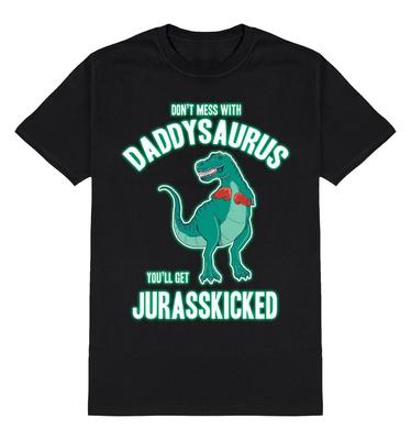 Leg dich nicht mit Daddysaurus an, du wirst jurasskicked T-Shirt Weihnachten Vatertag