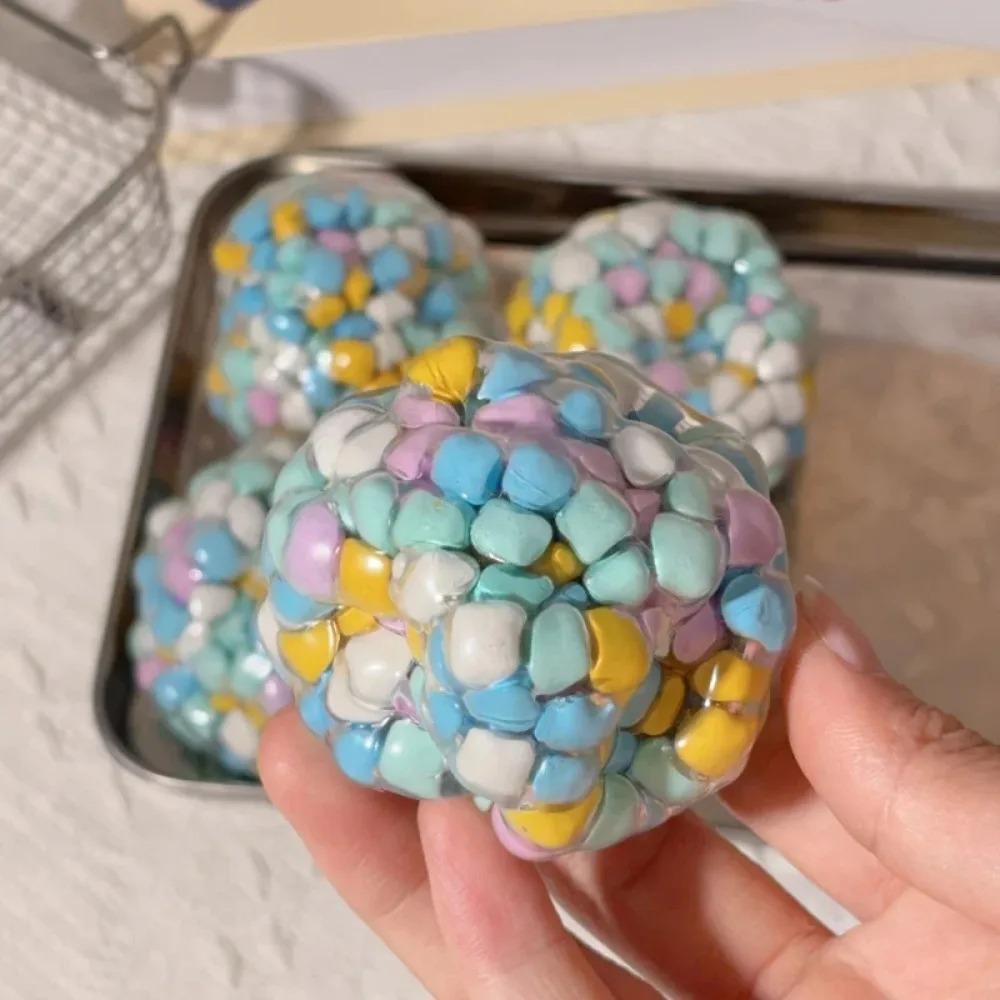 

Colorful Dopamine Bead Squeeze Ball, Transparent Crunchy Stress Relief Fidget Toy for Adults Kids Anxiety Relief United States