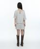 Rough Neck Waist Tie Dress