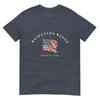 Rejecting Kings Since 1776 Patriotic Usa Flag 4th Of July TShirt