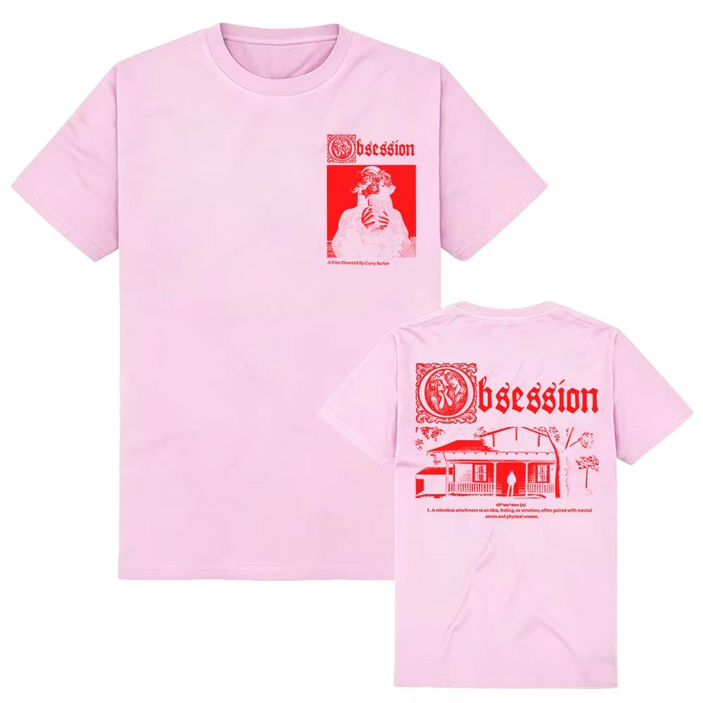 Moda Estiva 2026 T-shirt alla Moda Ossessione per il Cinema Ti Amo Maglietta Abbigliamento Donna Manica Corta Cotone Moda Unisex Streetwear T-shirt