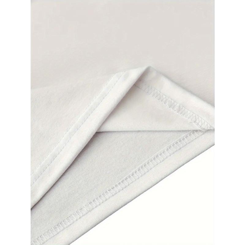 European Size Plus Size Women's  Elegant Floral Heart Print Short Sleeve T-Shirt - Soft Round Neck Casual Top for Spring/Summer