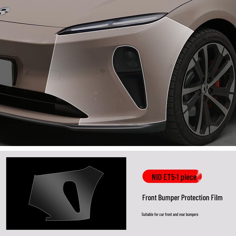 NIO ET5 Pre-Cut Front & Rear Bumper TPU Scratch-Resistant Protective Film