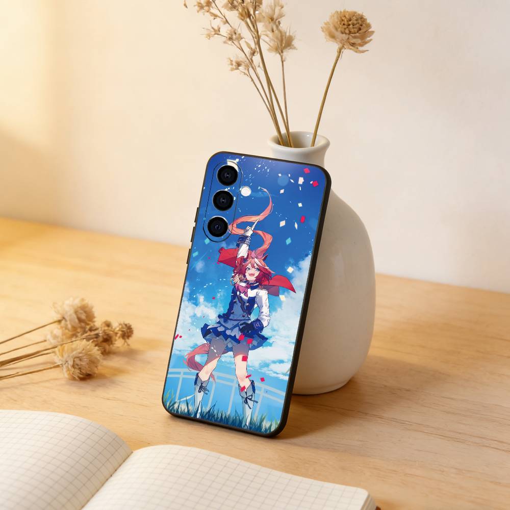 

Uma Musume Pretty Derby Phone Case For Samsung Galaxy A73,A72,A71,A70,A53,A52,A51,Others Soft Black Cover Samsung a22 5g