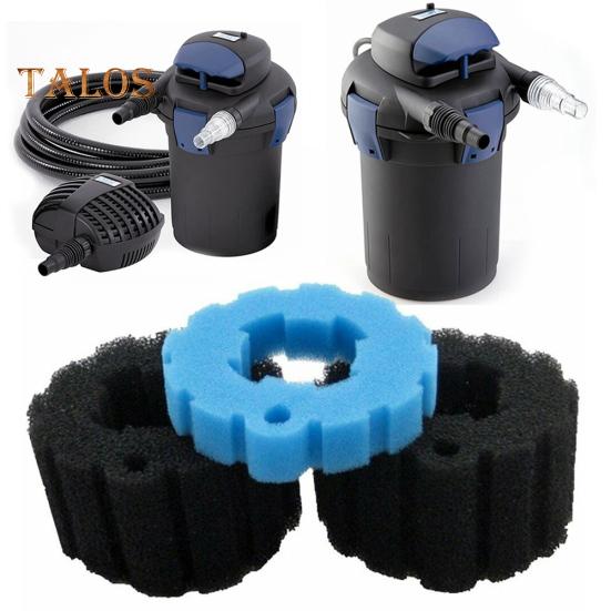 Talos 3Pcs/Set Sponge Foam Pond Filter for Oase Biopress Cleaning Tools Replacement
