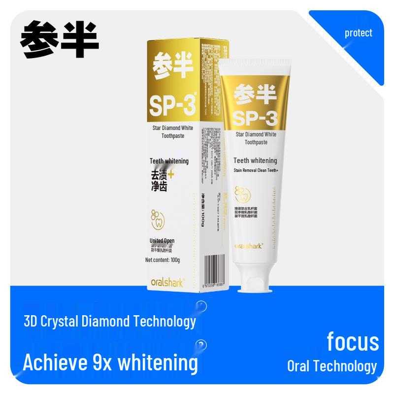 Sanban Star Diamond White Green Grape Whitening Toothpaste