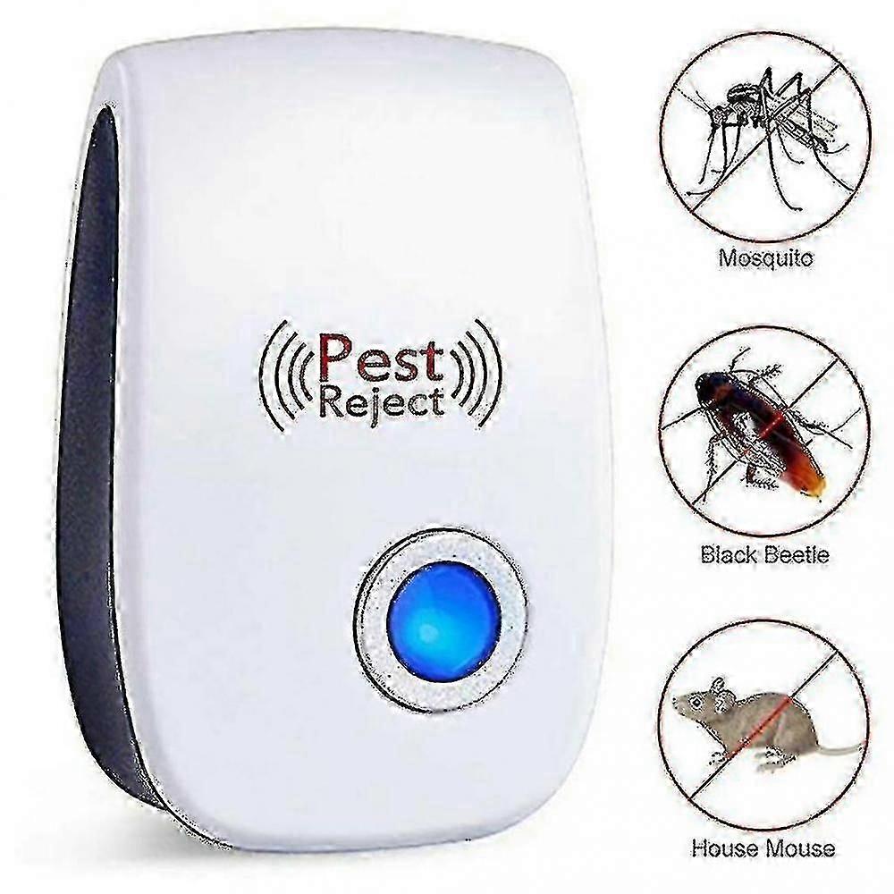 4 Pack Ultrasonic Pest Repellent for Mice Insects & Animal Control
