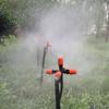 Nozzle Irrigation 5nozzle Automatic Circlerotating Pipehose WateringGras 360 Degree Water Sprinkler Sprinkler