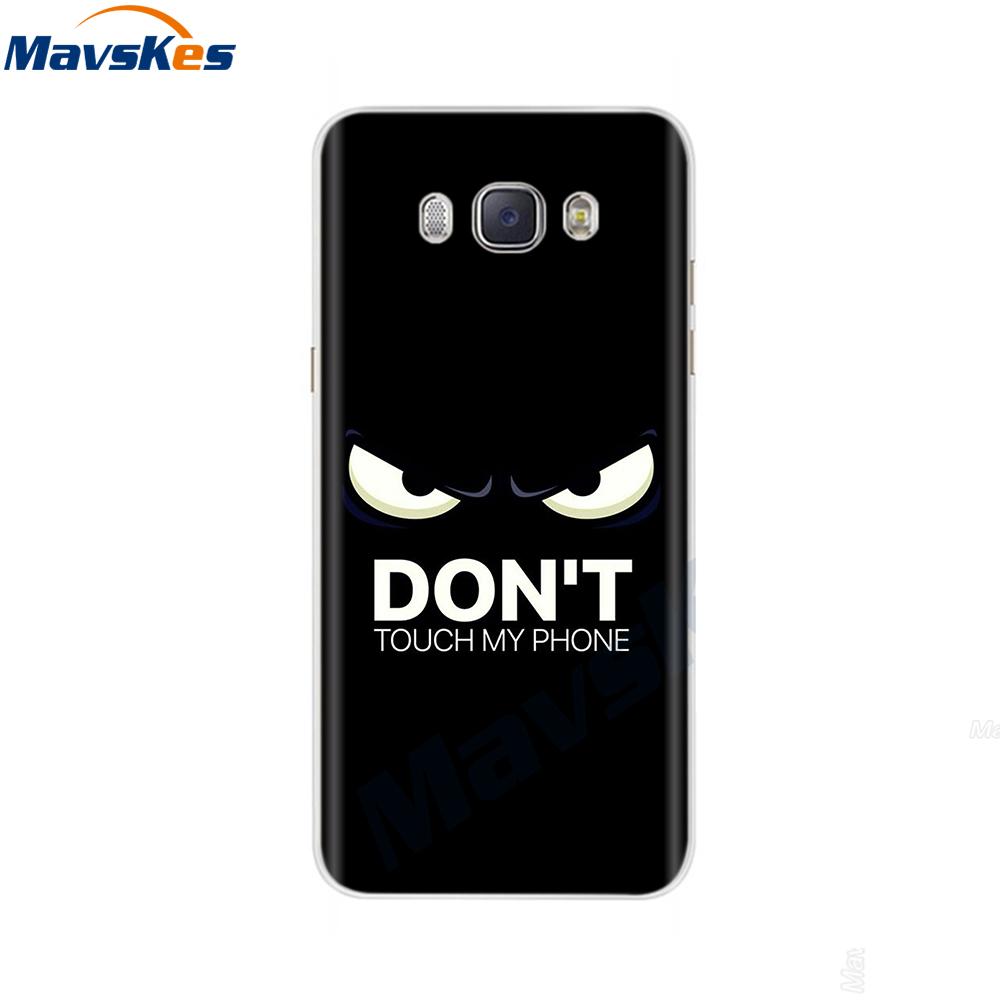 For Samsung J7 2016 Case Print Flower Soft Silicone Back Cover For Samsung J7 2016 TPU Phone Case For Samsung Galaxy J7 2016