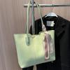 2025 New Spring Summer Advanced Ladies Single Shoulder Bag Fashion Scarves Decorative Handbags Large Capacity Commuter Tote Bag Sling Bag for Women