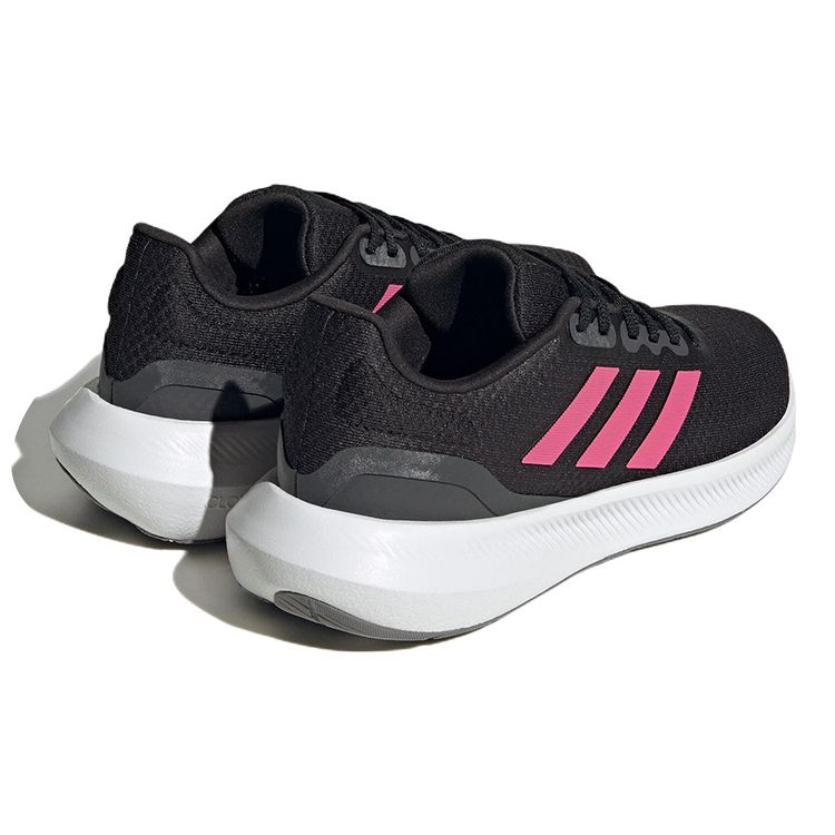 Adidas Runfalcon 3.0 Black Pulse Magenta Women Sneakers Core-Black Grey-Six HP7560