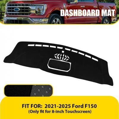 Fit  22 23-2025 Ford F-150 Front Dashboard Cover Dash Mat Carpet Sun Pad EXV