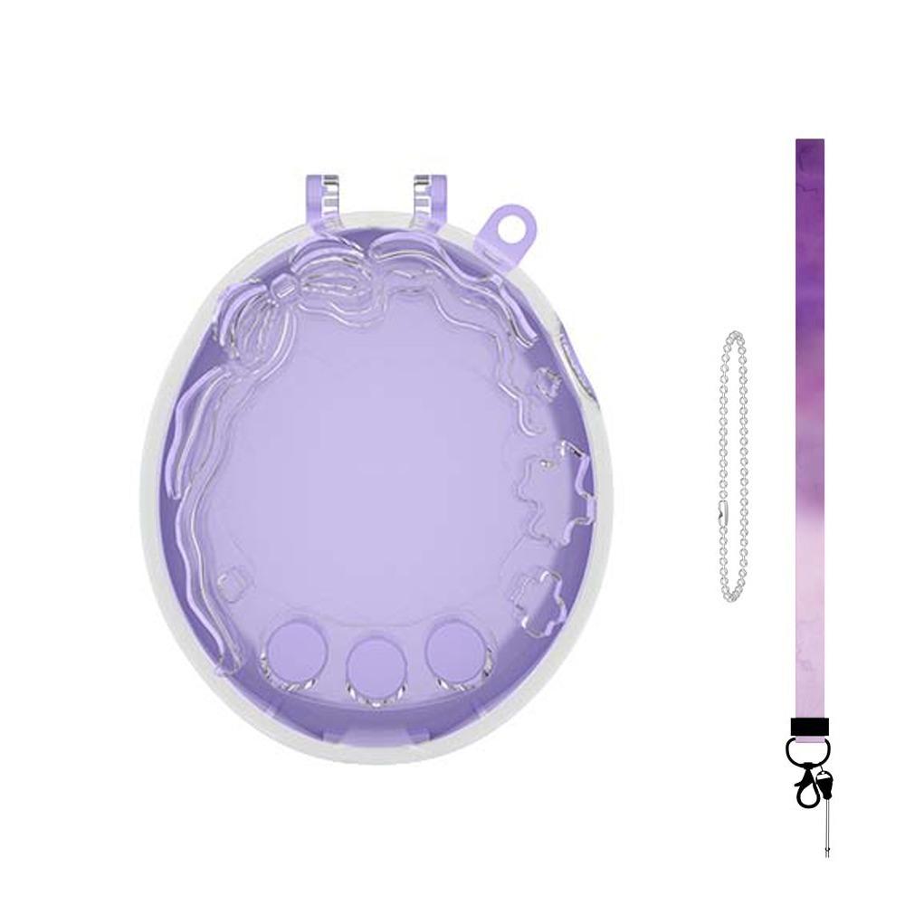 Transparent Hard Shell Clear Cover for Tamagotchi Paradise Virtual Pet Game Accessories