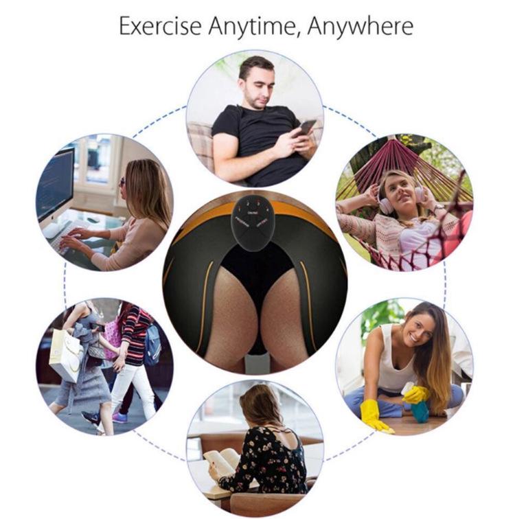 EMS Hip Lift: Home Fitness Massager for Shaping and Firming Women's Buttocks