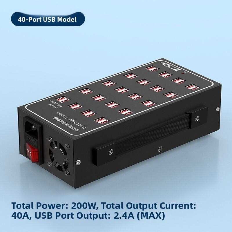 Earise | Multi-Function Multi-Port USB Charger 15 Ports