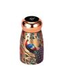 Xiaopangding Retro National Style Golden Peacock Thermos Cup, Stainless Steel Mini Pocket Cup, Portable Water Cup