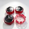 CRN1 20Pcs 75mm ABS Black Silver Car Wheel Center Cap Hub Covers Badge Styling Auto Accessories For Mercedes Benz AMG A0004000900