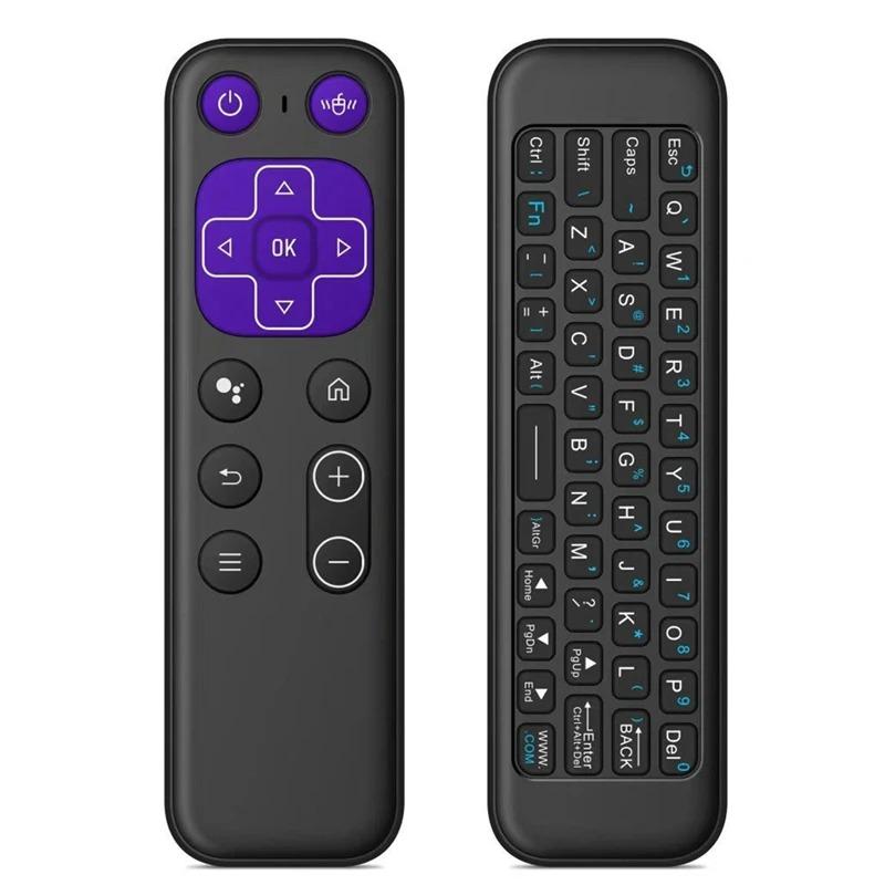 T6 Bluetooth Fjernkontroll Trådløs Stemme Luftmus Gyroskop Somatosensorisk 2.4G Oppladbar Mini Fjernkontroll For Smart TV Boks Mini