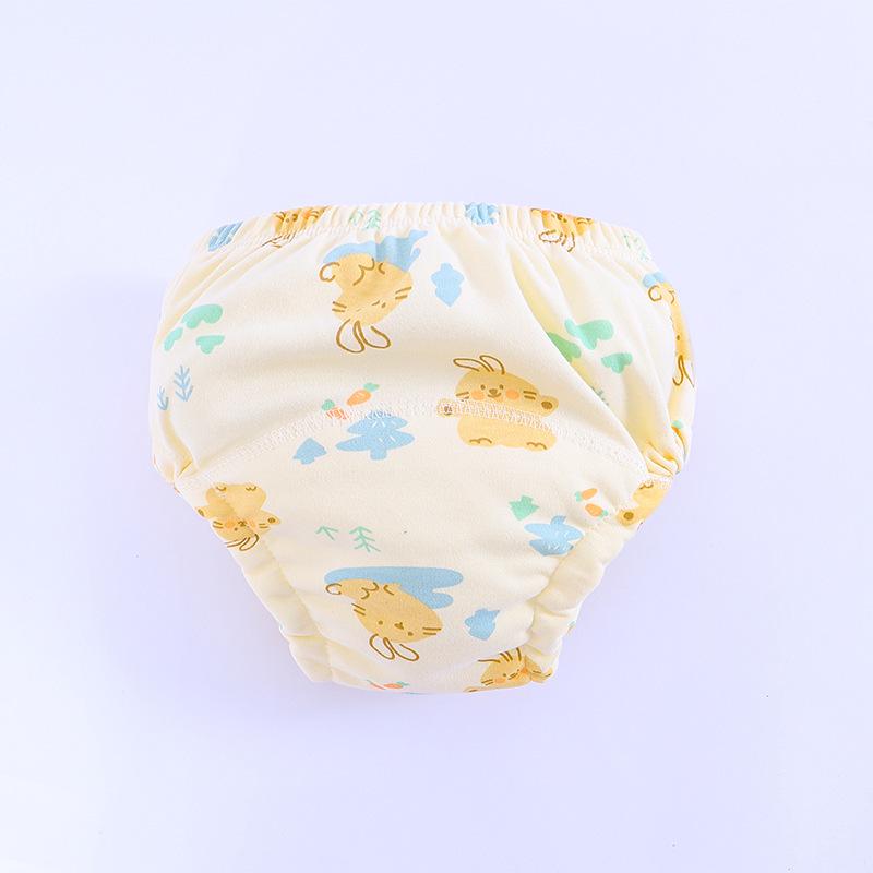 Washable Eco-Cotton Training Pants for Infants & Toddlers - Breathable Cloth Diapers for Learning & Isolation.
