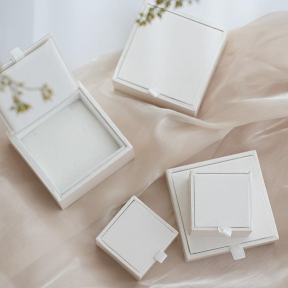 Display Organizer Jewelry Packaging Box Satin Earring Organizer Box Elegant Jewelry Box  Earring