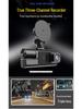 Wireless WiFi Dash Cam: HD Car Recorder with Mobile Phone Sync and Three-Way Video Capture
