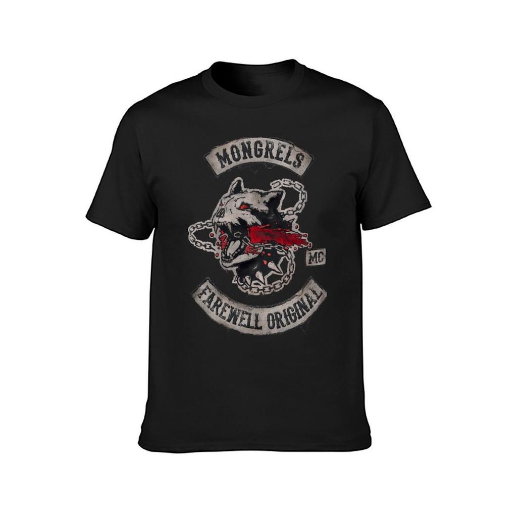 Copia De Mongrel Days Gone T-Shirt Aesthetic Clothes Customs Design Your Own Anime Tops Big and Tall T Shirts for Men