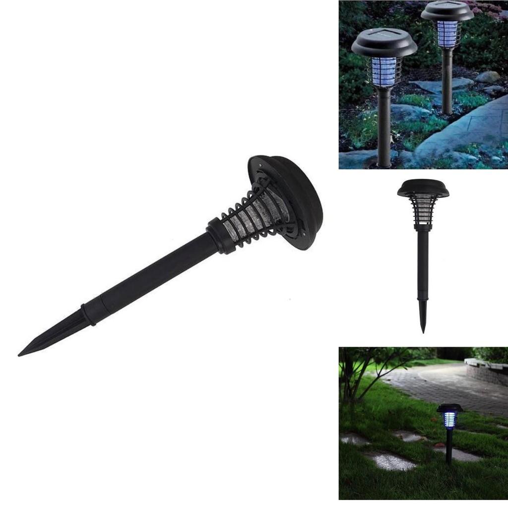 Solar Insect Zapper Lantern Round Outdoor Ip55 Waterproof Led Mosquito Trap For Garden And Lawn