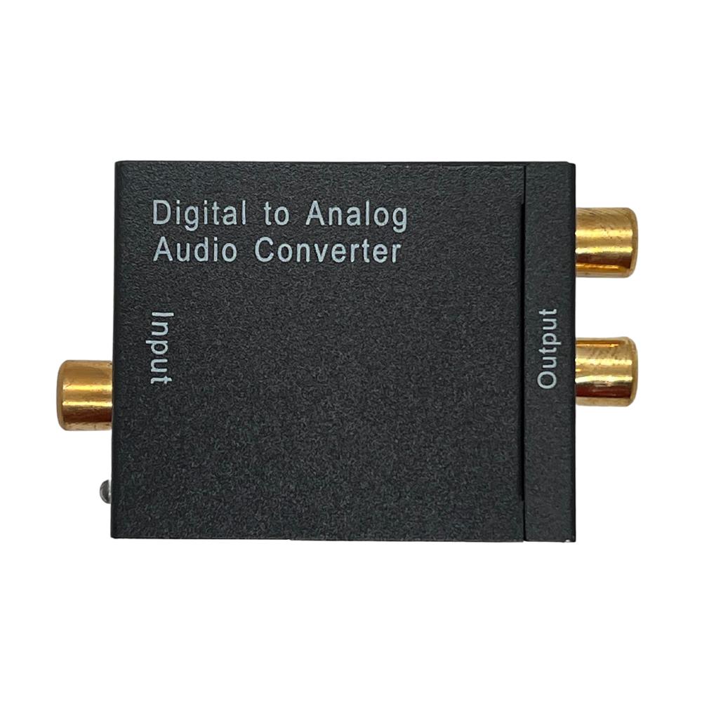 Konwerter Audio Dac Coaxial, Toslink - 2x Rca Converter Digital To Analog