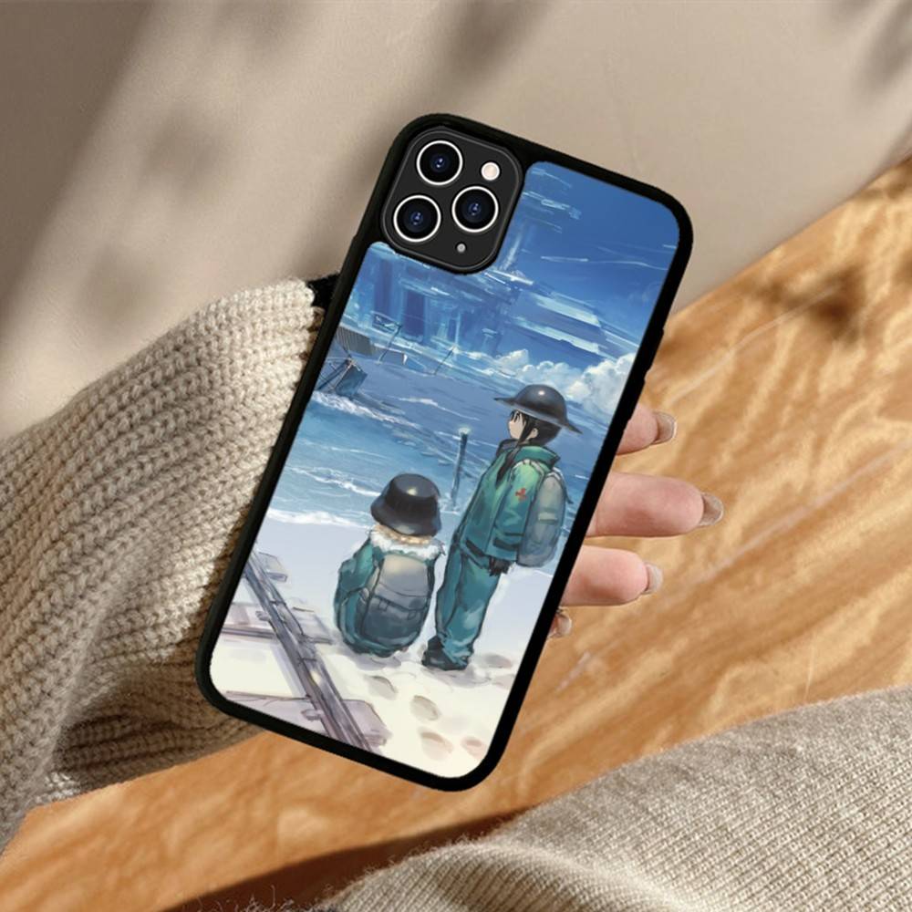 Anime G-Girls Last Tour Movie Phone Case For iPhone 17 16 Pro Max 11 12 13 14 15 Hard PC+TPU Bracket Back Cover