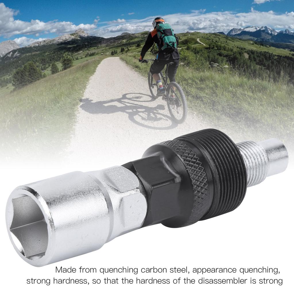 DUUTI Mountain Bike Puller Hardness Crank Puller Easy to Use Crankset Removal Tool